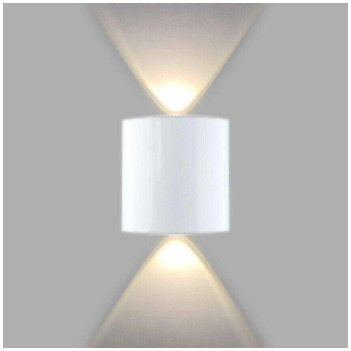Светильник настенный светодиодный бра LED 2x1W IMEX IL.0014.0001-2 WH белый