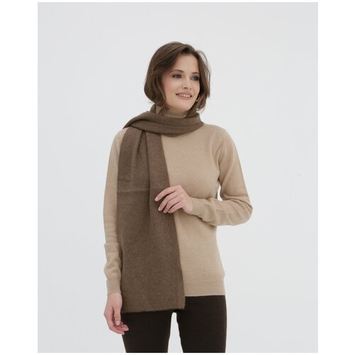 Шарф Ulzii Cashmere, коричневый