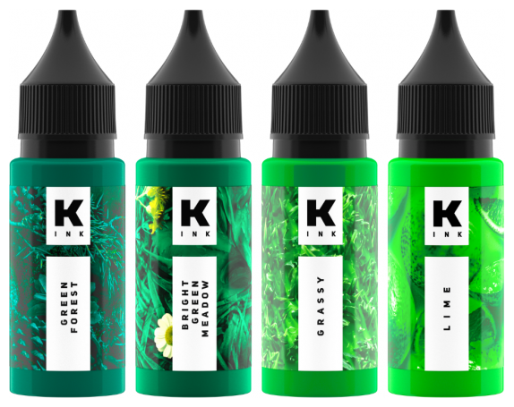 Краска /TATTOOPRO - Сет Forest - S