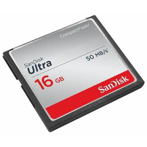 фото Карта памяти SanDisk CompactFlash Ultra 50MB/s 16GB