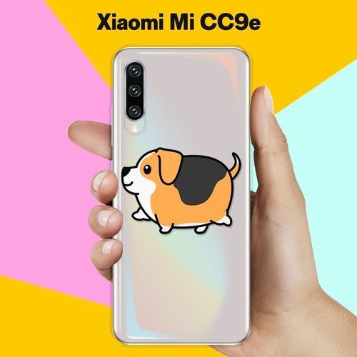 Силиконовый чехол Толстый Бигль на Xiaomi Mi CC9e силиконовый чехол хороший бигль на xiaomi mi cc9e