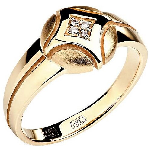 фото Кольца эстет золотое кольцо с бриллиантами