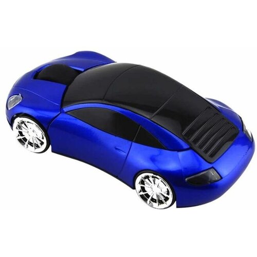 Беспроводная мышь в форме машины Porsche синяя для ПК 69000₽