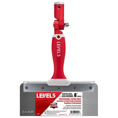 LEVEL5 Шпатель оффсетный нержавеющая сталь толщина лезвия 0,6мм
