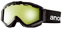 Маска ANON Figment Goggle черный/зеленый