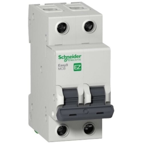 Автоматический выключатель Schneider Electric 2P, 10А, кривая C, 4.5кА