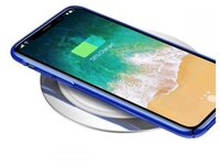 Сетевая зарядка Baseus Metal Wireless Charger белый