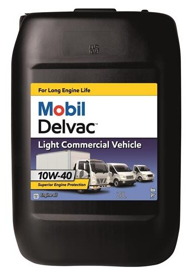 Масло дизельное минеральное MOBIL DELVAC LCV 10W-40  5 литров