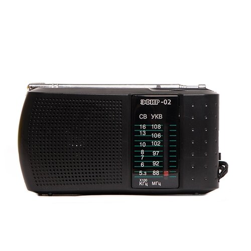 Радиоприемник ЭФИР 02 черный 130000₽
