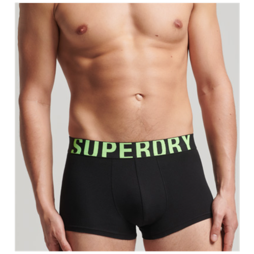 Нижнее белье, SuperDry, артикул: M3110345B, Цвет 6PJ Black/Black Fluro, Размер XL