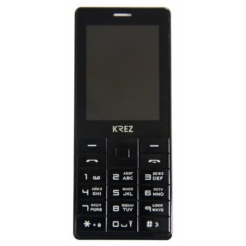 Телефон KREZ PL202B DUO 2 SIM черный 128000₽