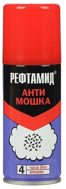 Рефтамид Аэрозоль репеллентный "Рефтамид", Антимошка, 100 мл