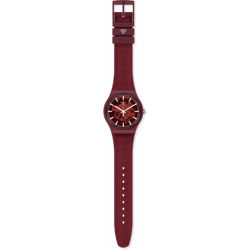 Наручные часы swatch, бордовый