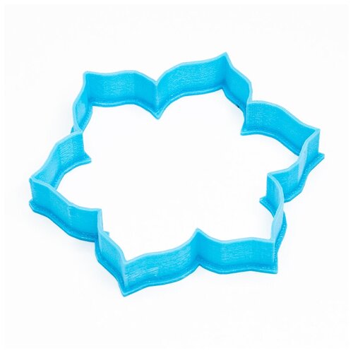 Форма для печенья и пряников круг узор цветок 105 мм VTK