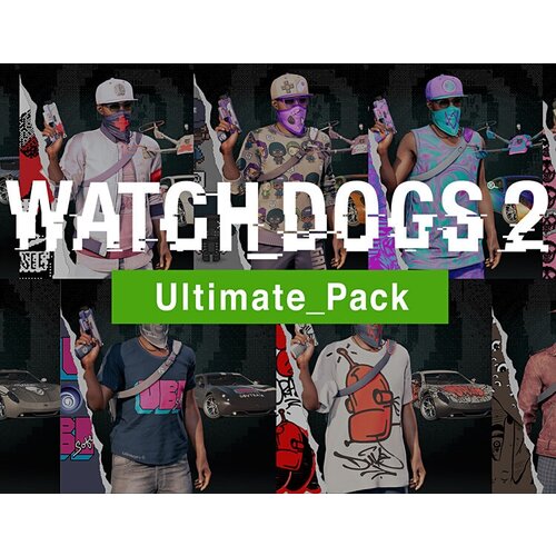 Watch_Dogs 2. Ultimate Pack, электронный ключ (DLC, активация в Ubisoft Connect, платформа PC), право на использование mortal kombat x kombat pack 2 электронный ключ dlc активация в steam платформа pc право на использование