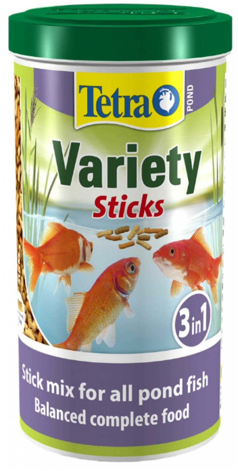 Корм для прудовых рыб Tetra Pond Variety Sticks 25 л, смесь из 3-х видов палочек