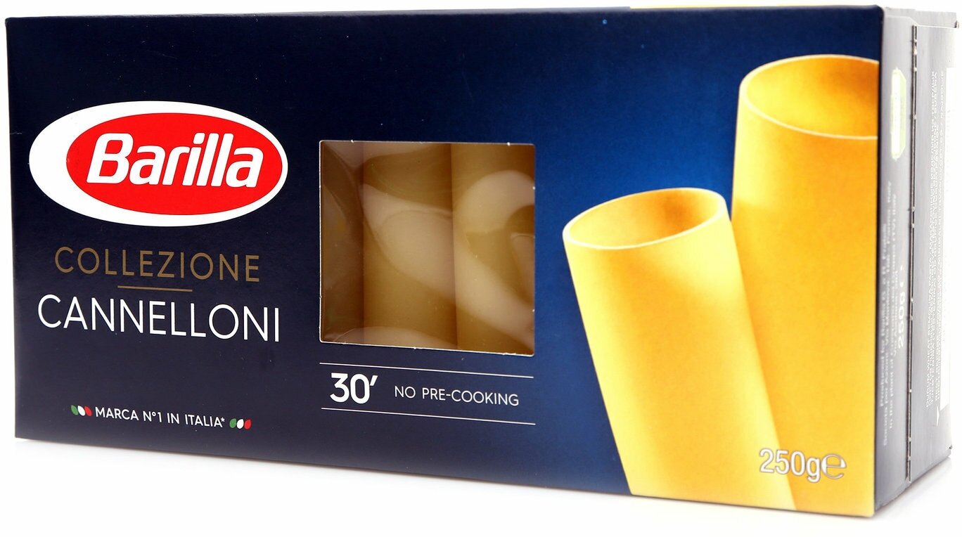 Макароны Barilla Collezione Cannelloni Emiliane 250г Harrys - фото №7