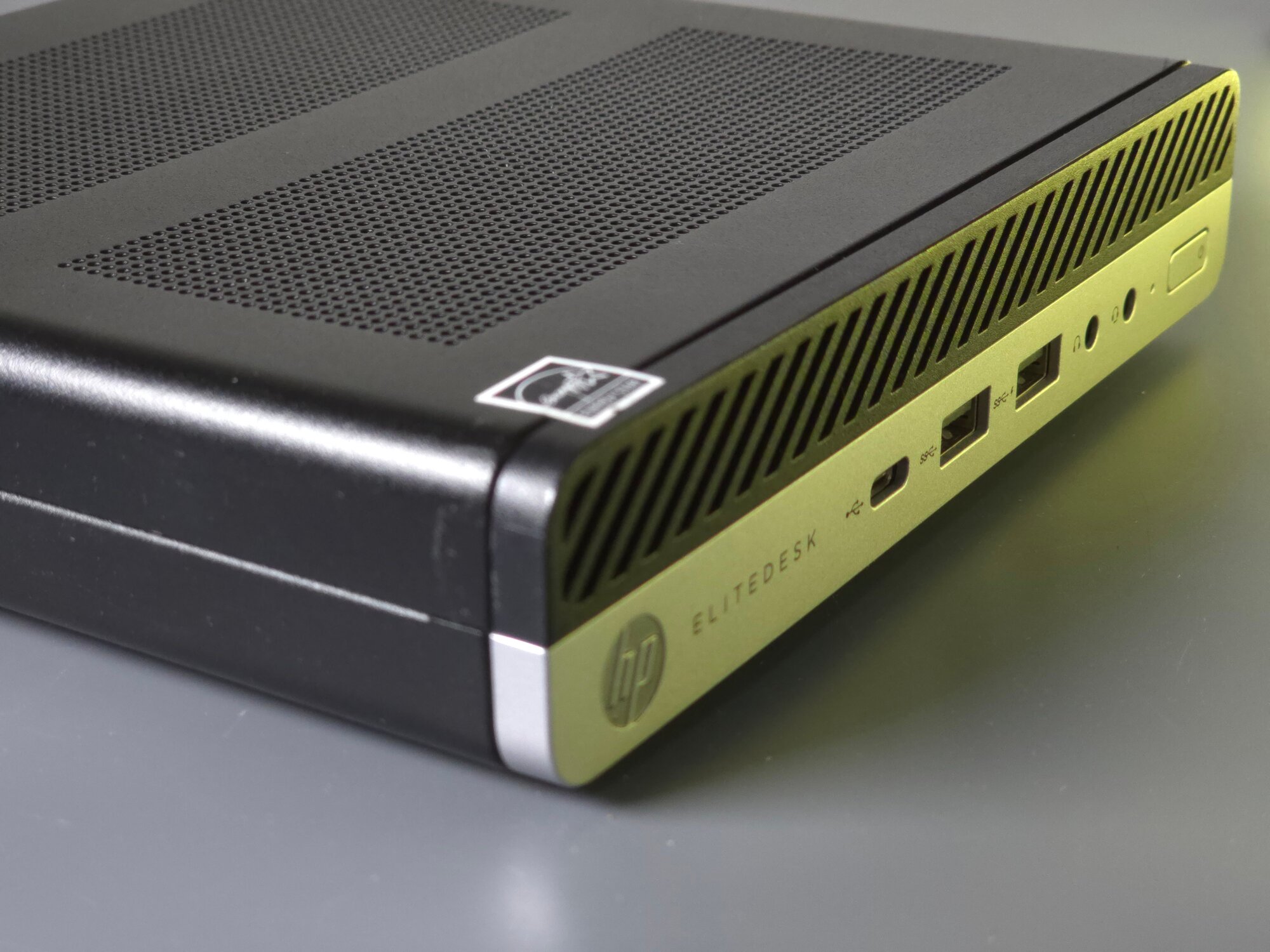 Мини ПК HP Elitedesk 705 G5 AMD Ryzen 5 Pro, 16GB DDR4, 256GB NVMe — фото 1