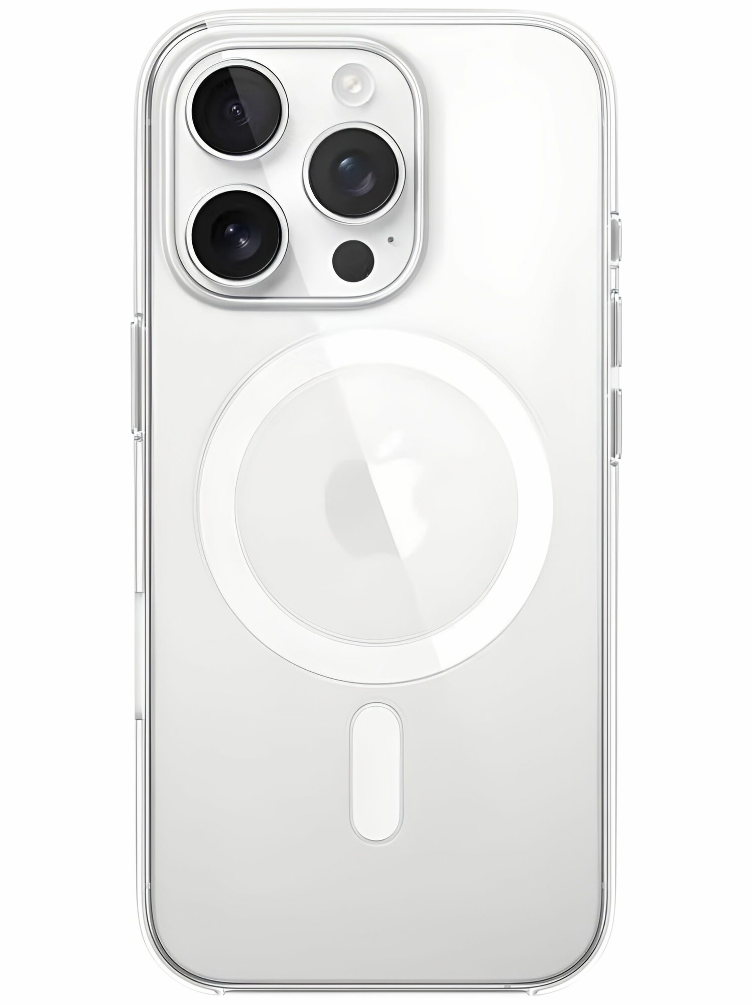 Чехол Clear case для iPhone 16 Pro c поддержкой MagSafe