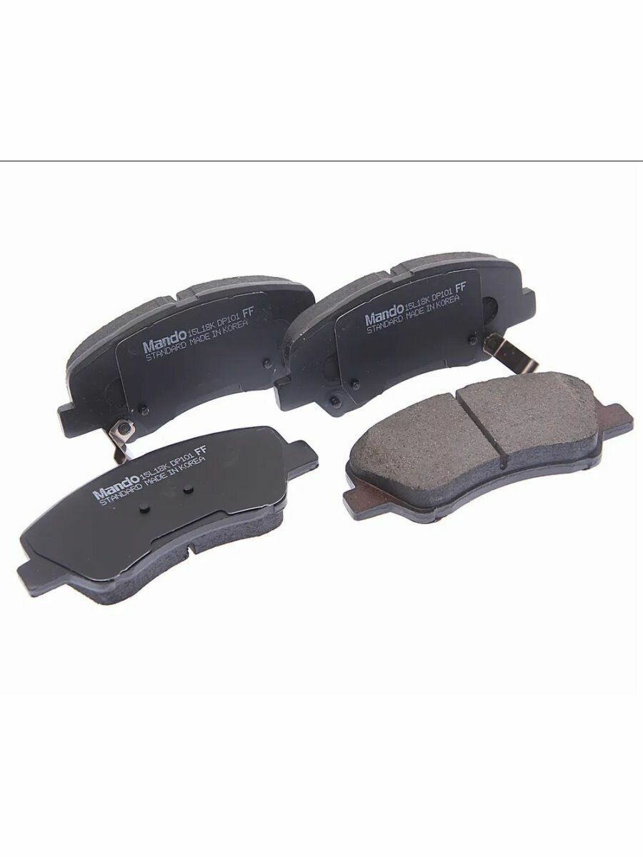 Колодки тормозные Mando MPH46 передние для GEELY, HYUNDAI и KIA
