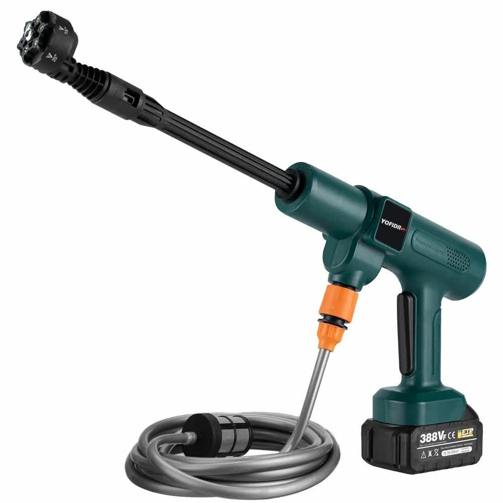 Мойка высокого давления Yofidra (2 аккумулятора)