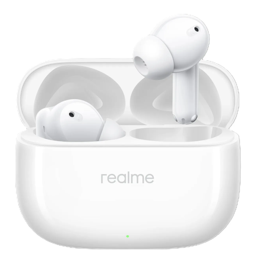 Беспроводные bluetooth наушники Realme Buds T310 белый