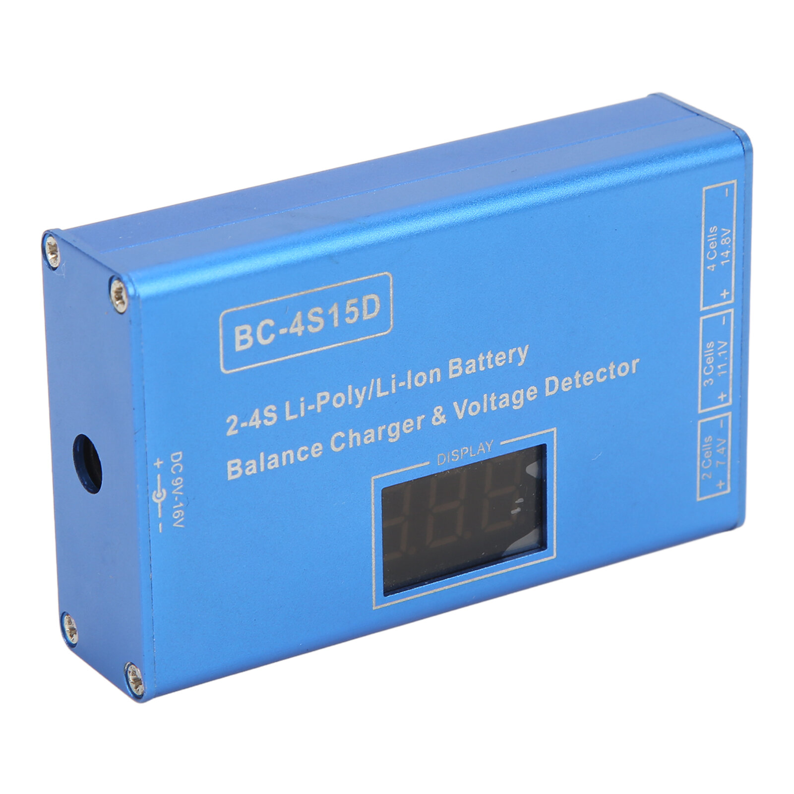 Зарядное устройство RC для LiPo аккумуляторов 2S 3S 4S 25W с точным отображением напряжения для моделей самолетов