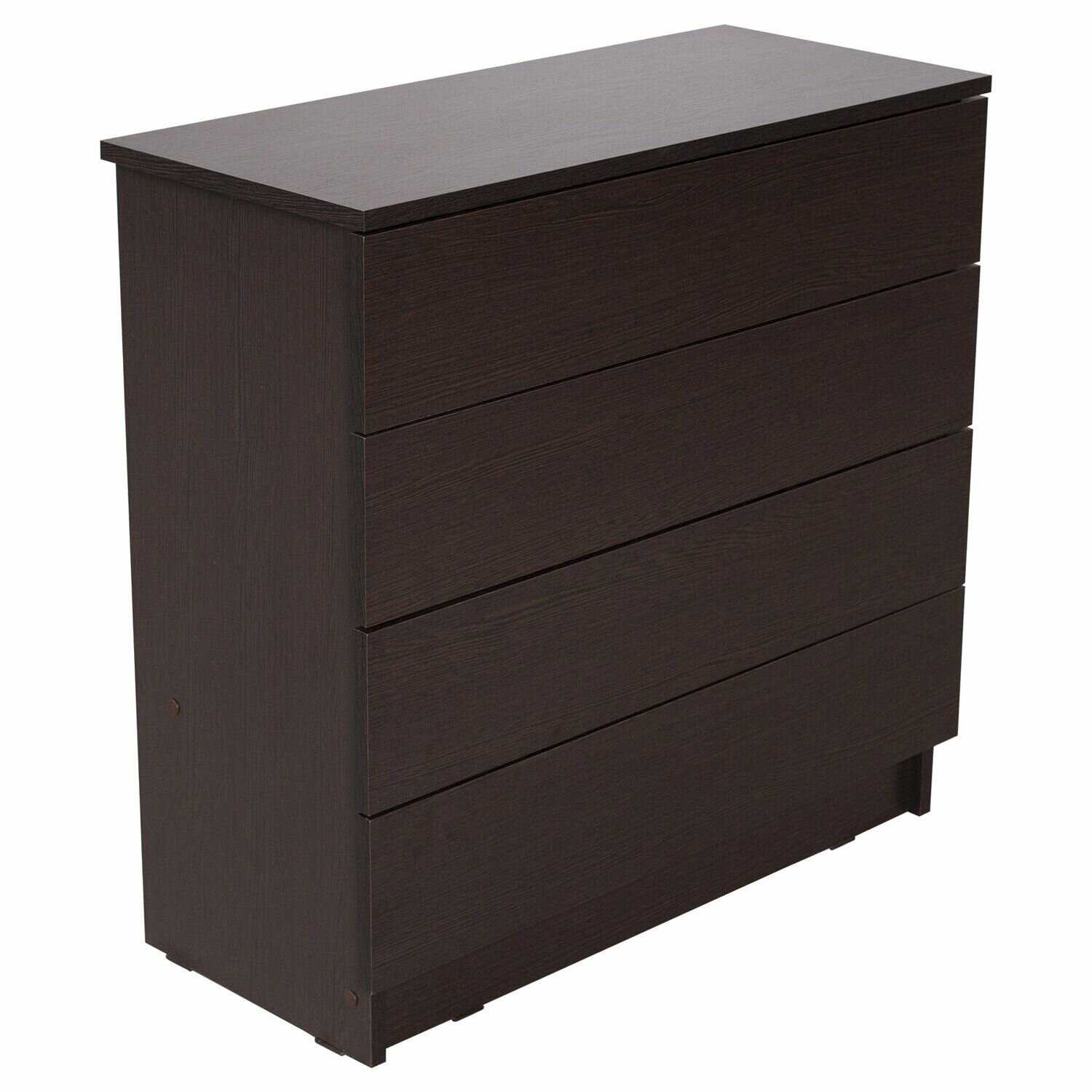 Комод Brabix "Scandi CM-001", 750х330х730 мм, 4 ящика, ЛДСП, цвет Венге (ЦБ013659 -3)