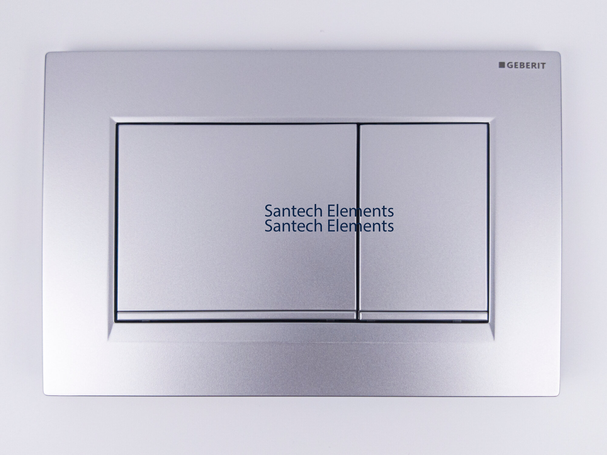 Клавиша смыва Geberit Sigma 30 115.883. JQ.1 Хром матовый, с полосами хром глянец