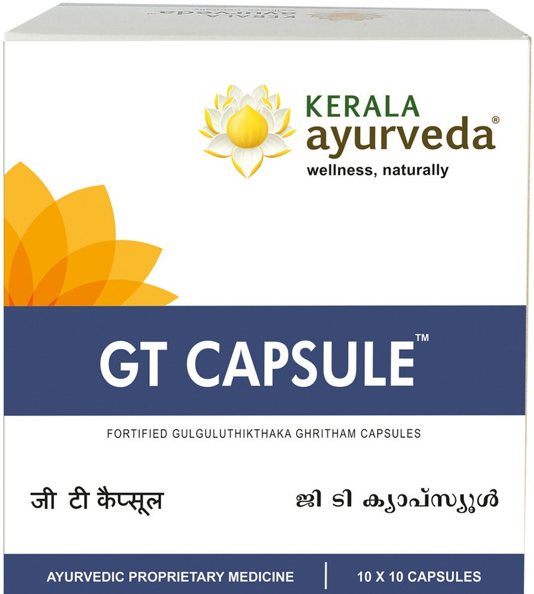 GT капсула Керала при подагре спондилезе остеоартрите GT Capsule Kerala Ayurveda 100 шт