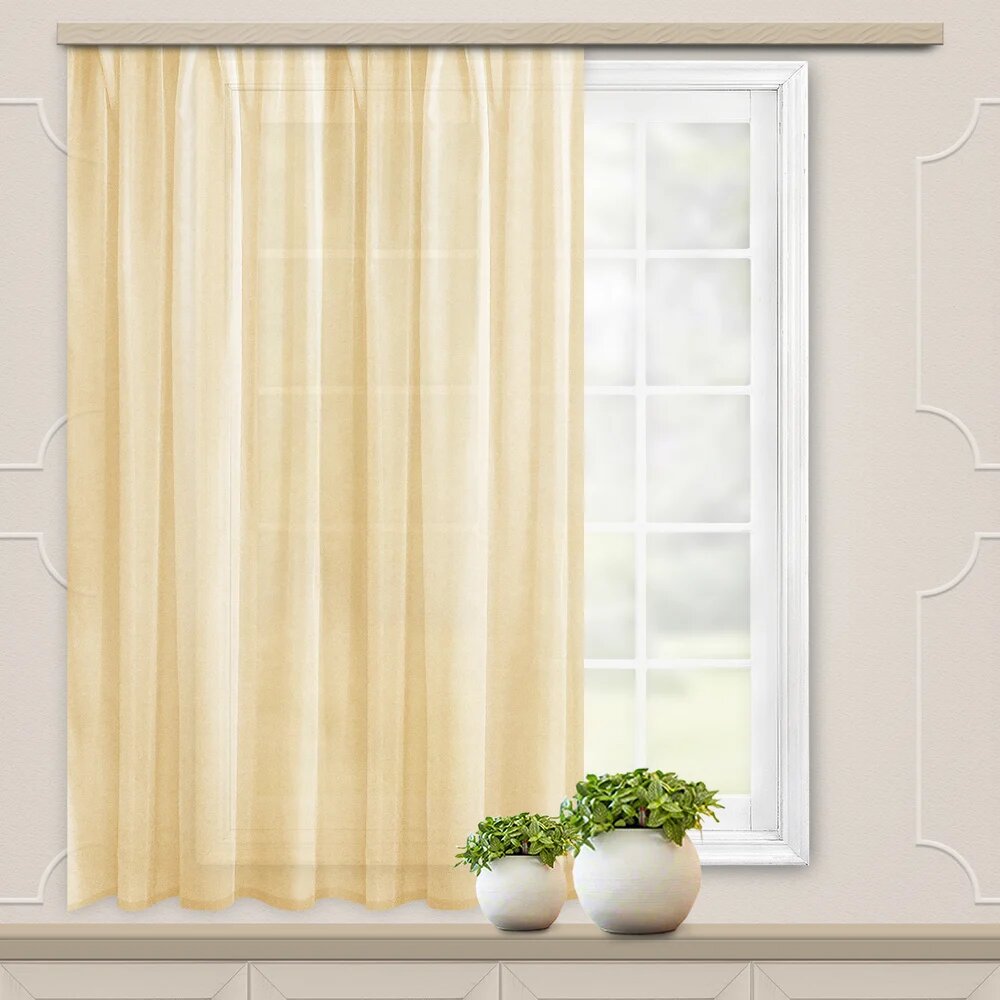 Witerra штора вуаль 140x145 см шампань 45744