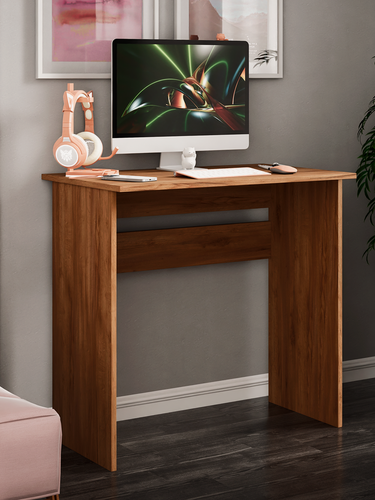 Изображение товара Стол MFMaster Uno-4, дуб крафт табак, ЛДСП, универсальный, 77.8x47.4x75 см