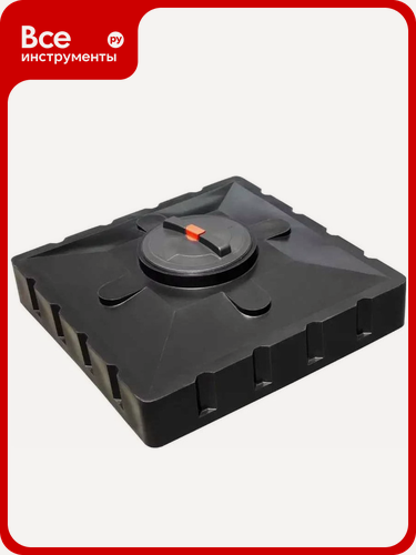 Изображение товара Бак для душа PLASTERRA PT 240 черный 4631166118603, для организации летнего душа обеспечивает достаточный запас