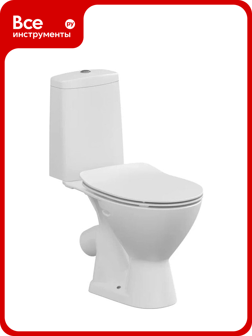 Унитаз-компакт Cersanit flavis 031 3/6 dpl eo slim 64288