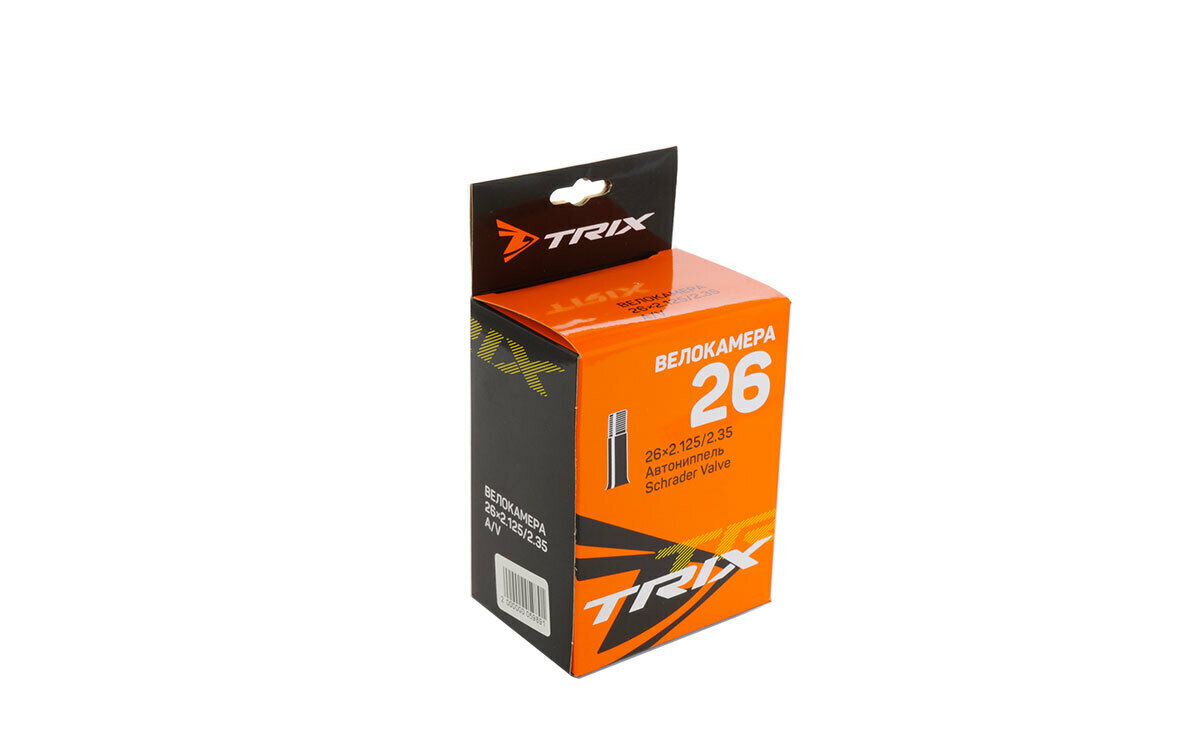 Камера TRIX 26"х 2.125/2.35 AV, черная, автомобильный ниппель