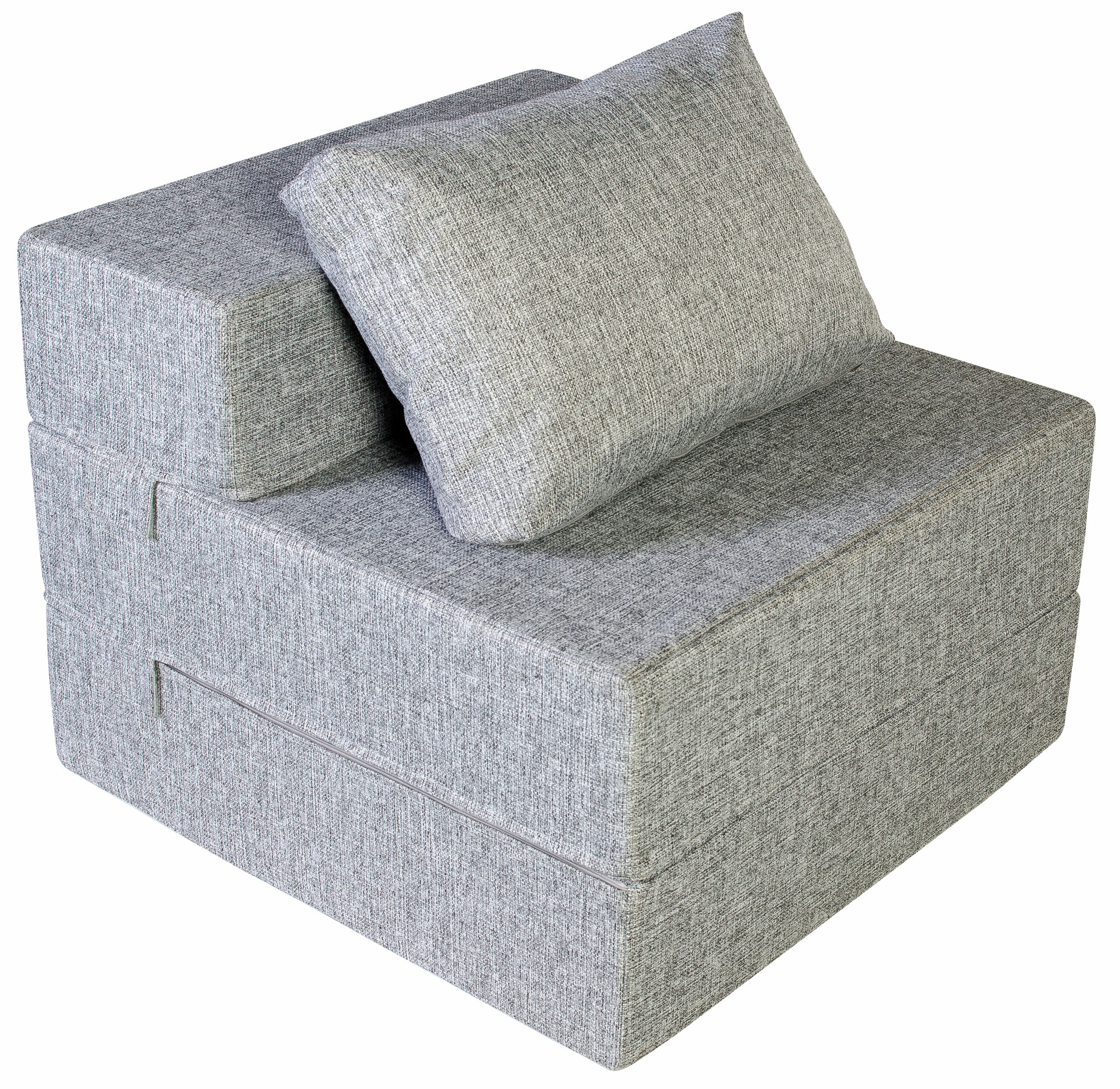 Кресло кровать гарден трейд Валентина  серый  без подлокотников