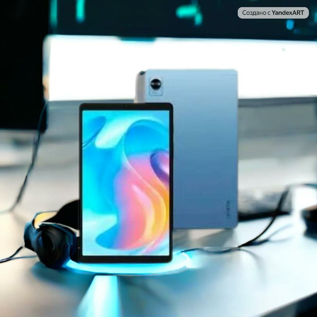Планшет Realme Pad Mini RMP2105 LTE, 8.68", 3GB, 32GB, Bluetooth, Wi-Fi, 60Hz, синий