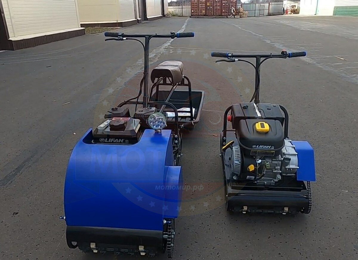 Мотобуксировщик компактный с седельным модулем ЛИДЕР ДЕЛЬТА 2S CVTL   фара   8  лс  Вариатор TAV2 40