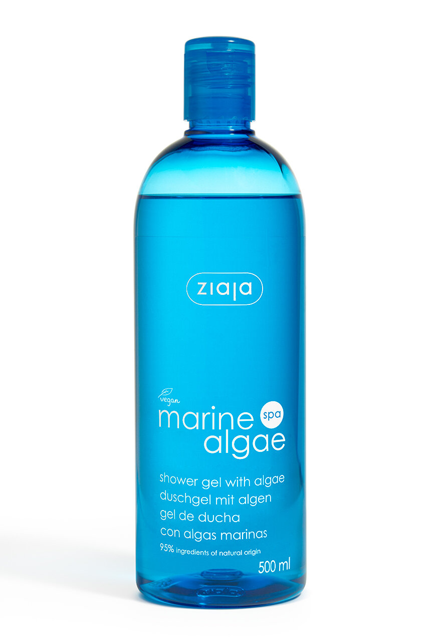 Гель для душа Ziaja "Marine Algae", увлажняющий, для всех типов кожи