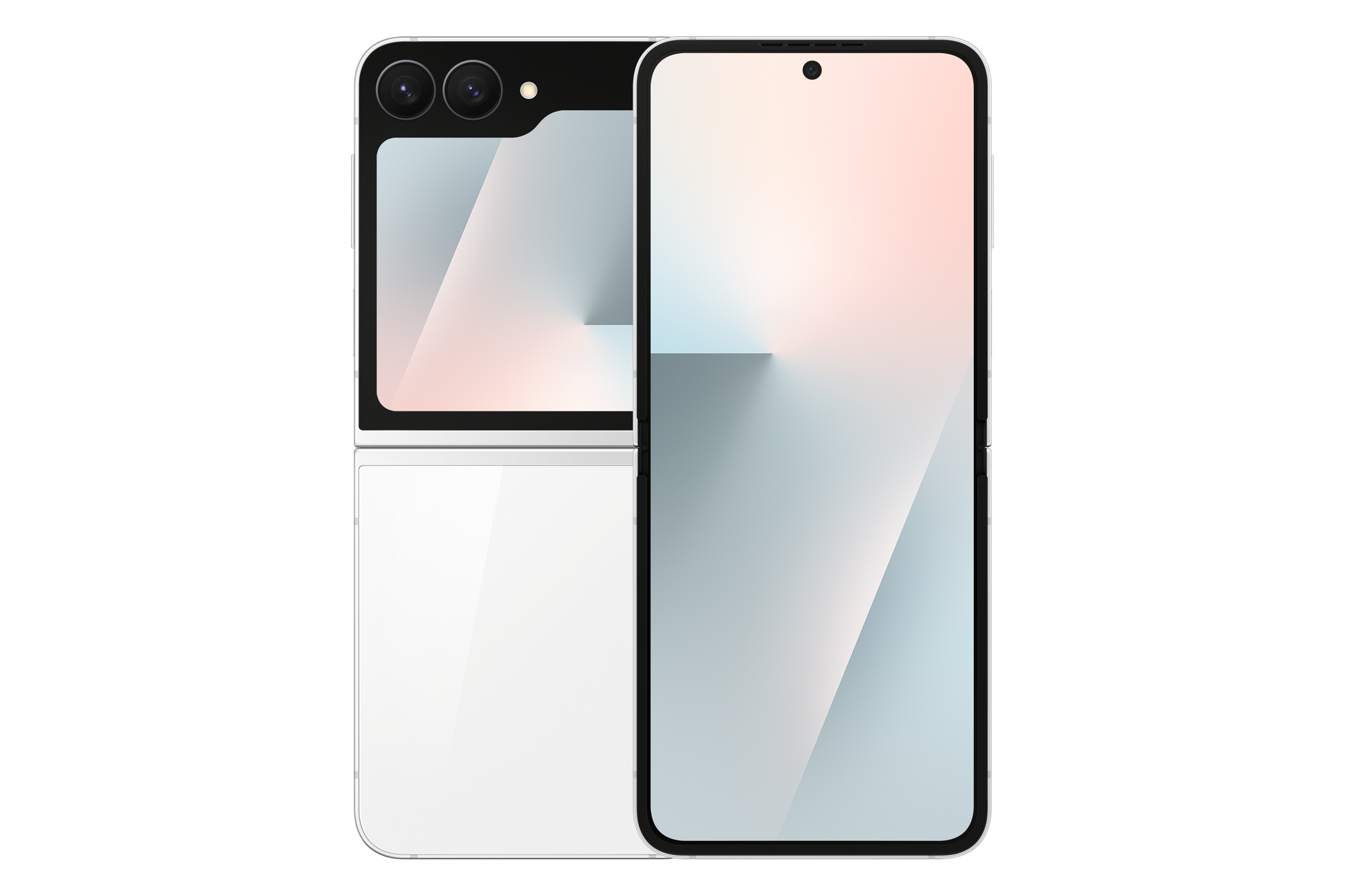 Samsung Galaxy Z Flip7 FE 8/256 ГБ, Dual: nano SIM + eSIM, белый