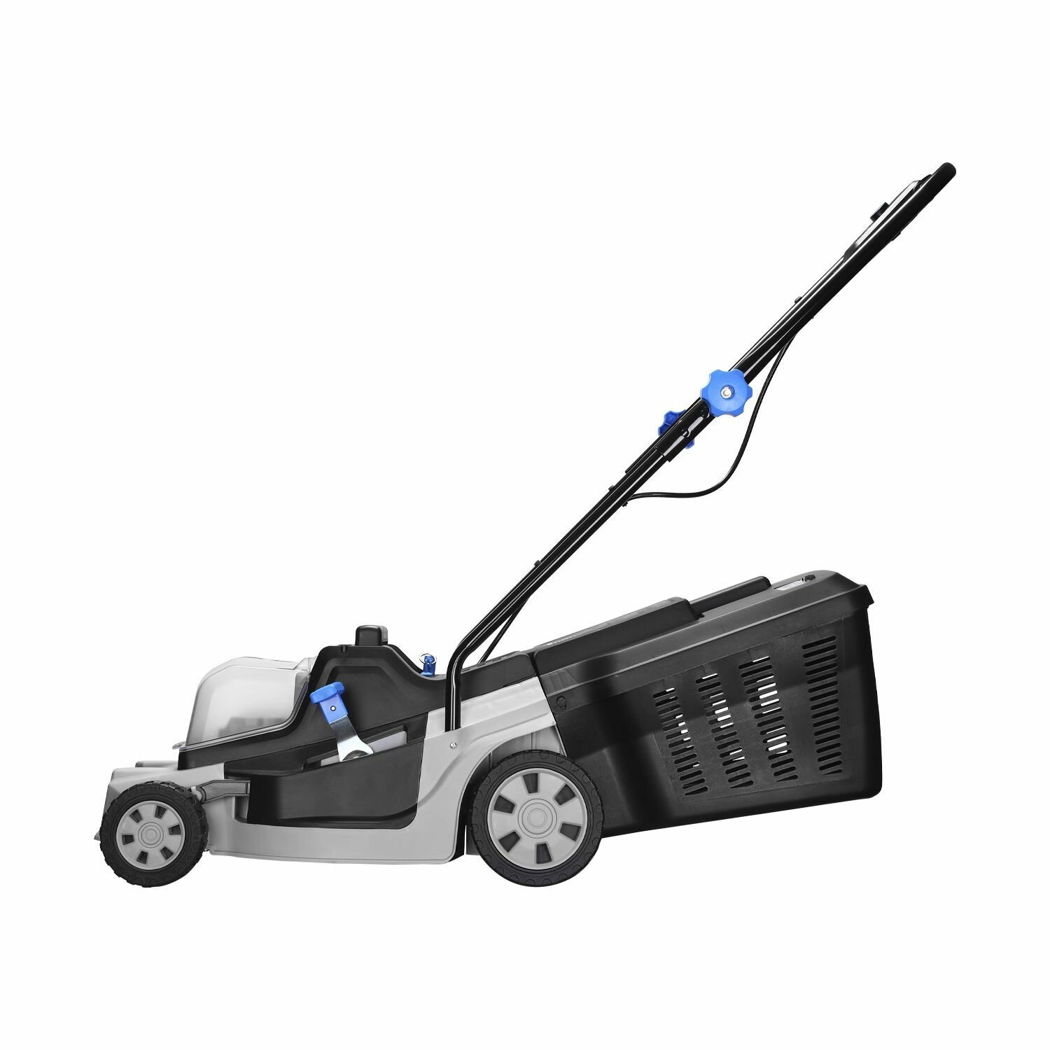 Изображение Газонокосилка DEKO DKLM40V, аккумуляторная, Li-Ion, ширина скашивания 40 см, 4 уровня высоты
