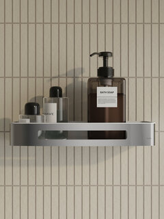 Изображение товара Полка IDDIS Оптима Хоум (Optima Home) SHE10SPi44 нержавеющая сталь, полированная