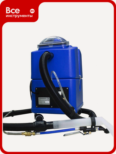 Изображение товара Профессиональный ковровый экстрактор Santoemma Sabrina SW15 S1000WAA220M синий пластиковый корпус, влажная уборка, бак