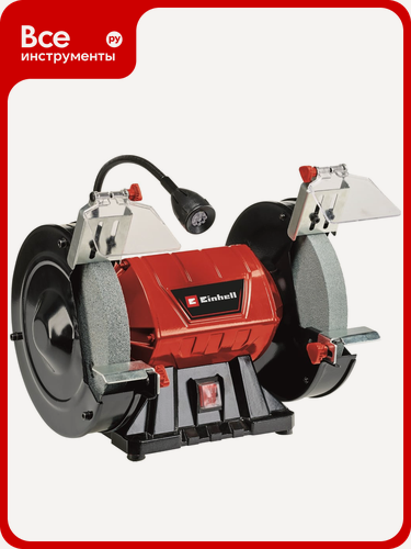 Изображение товара Точильный станок Einhell TС-BG 200 L, 400 Вт, полупрофессиональный, с подсветкой и защитным экраном