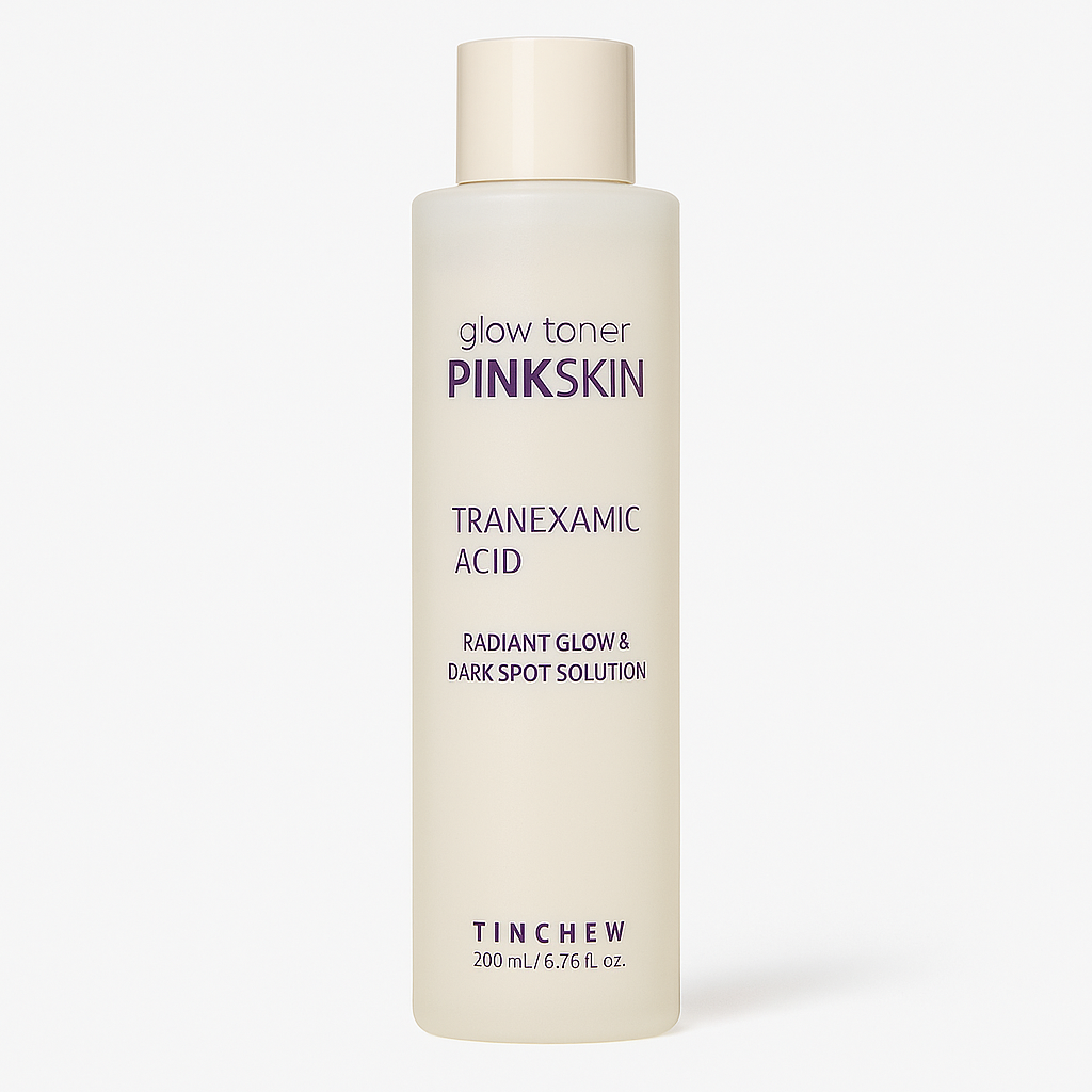 Осветляющий тоник TINCHEW "Pinkskin Glow", эффект сияния кожи