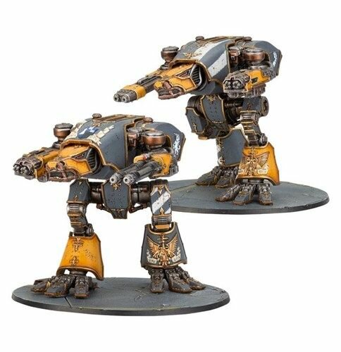 Набор миниатюр WH30K: Legions Imperialis Warhound Scout Titans