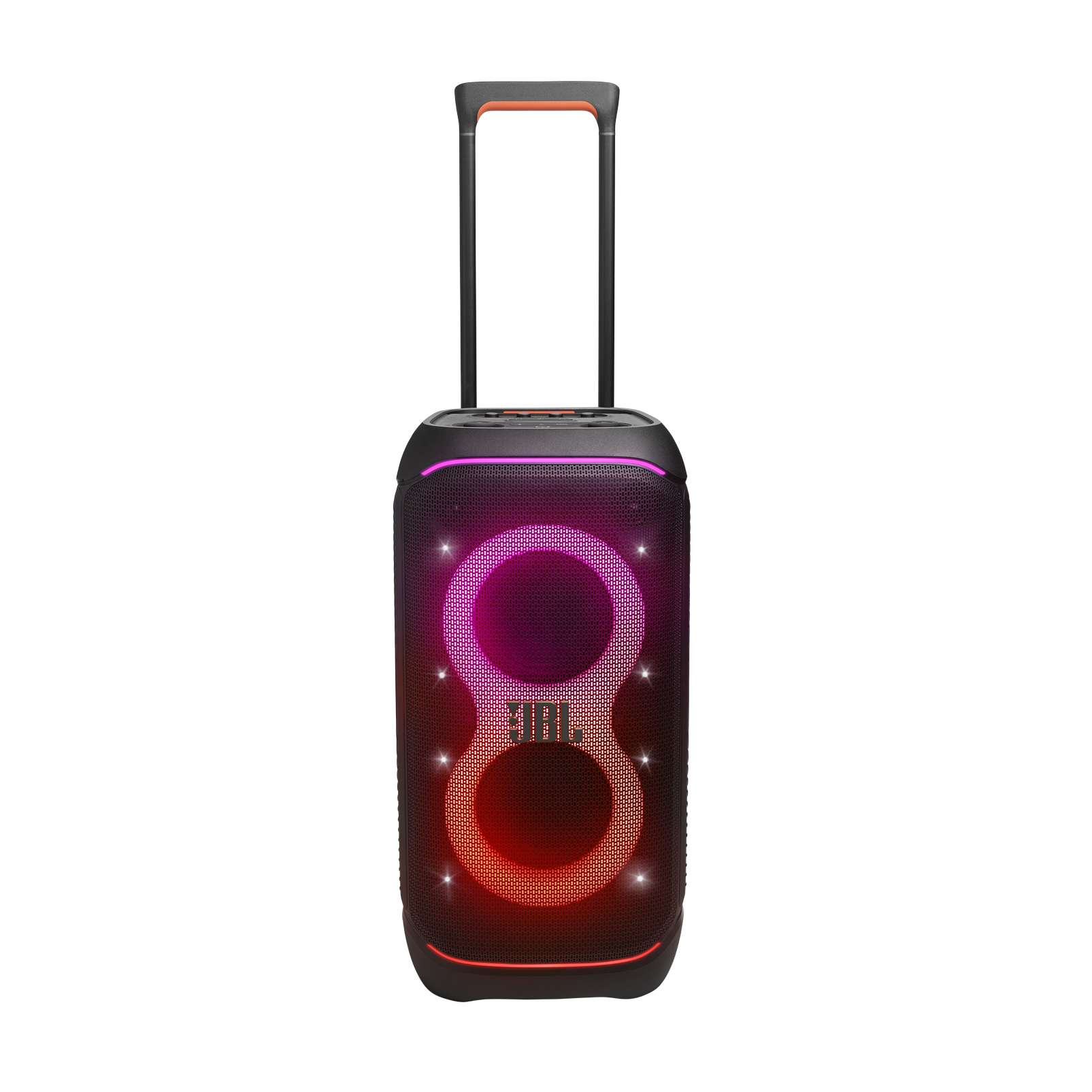 Портативная аудиосистема JBL PartyBox Stage 320, 240 Вт, Bluetooth, AUX, 9444 мА*ч, время работы - до 18 ч, черный — фото 1