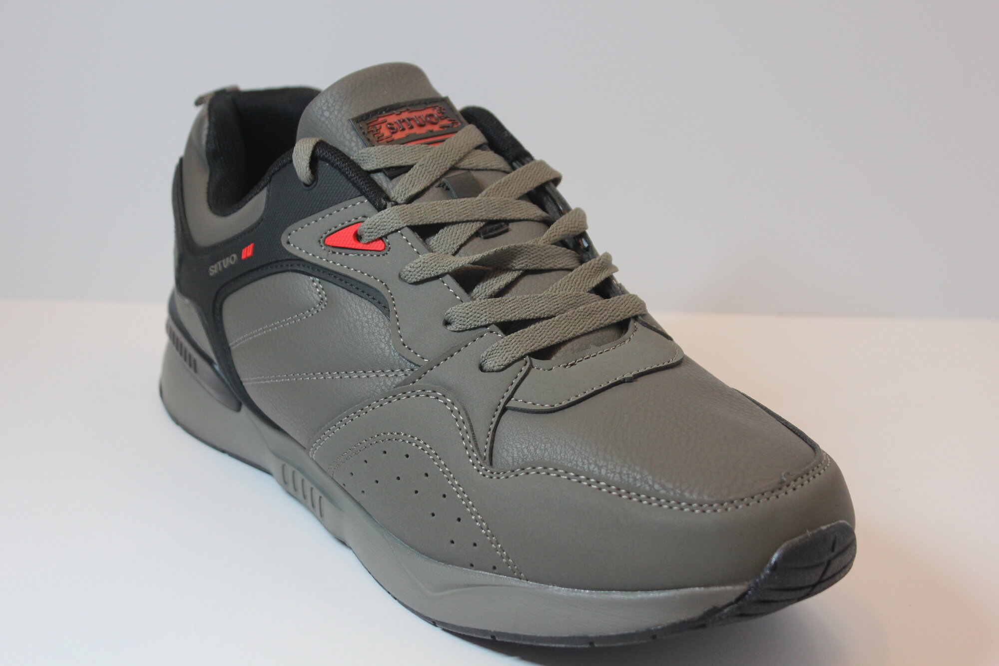 Кроссовки SITUO полнота 5 (RU)/ на среднюю стопу размер 47 серый 1