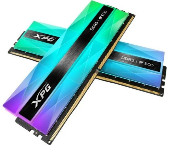 Модуль памяти DIMM DDR5-6000 32GB (16GBx2) RGB AX5U6000C3016G-DCLANRSG ADATA