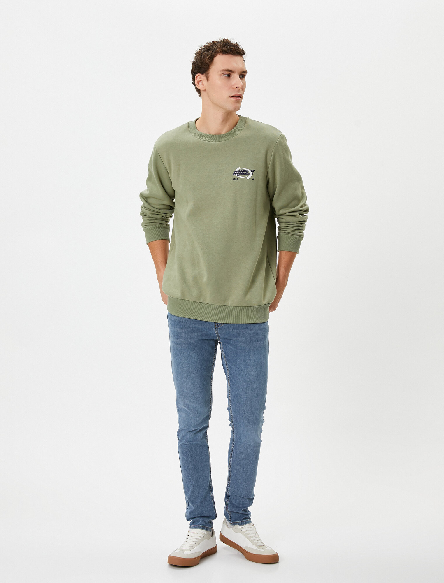 Джинсы KOTON размер W29 L30 (рост 176 см) темно-синий